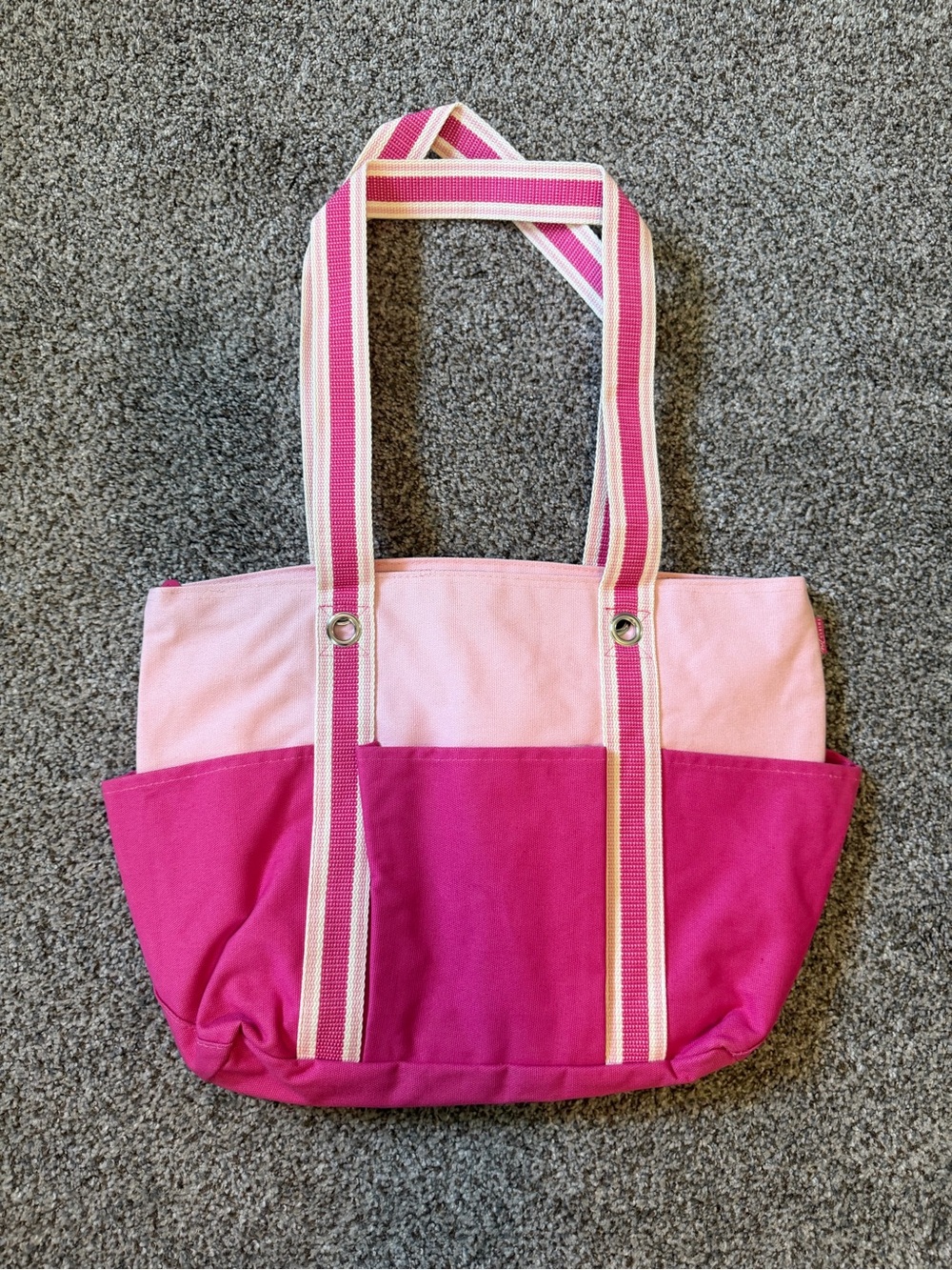 Thirty-One Canvas Carryall Tote